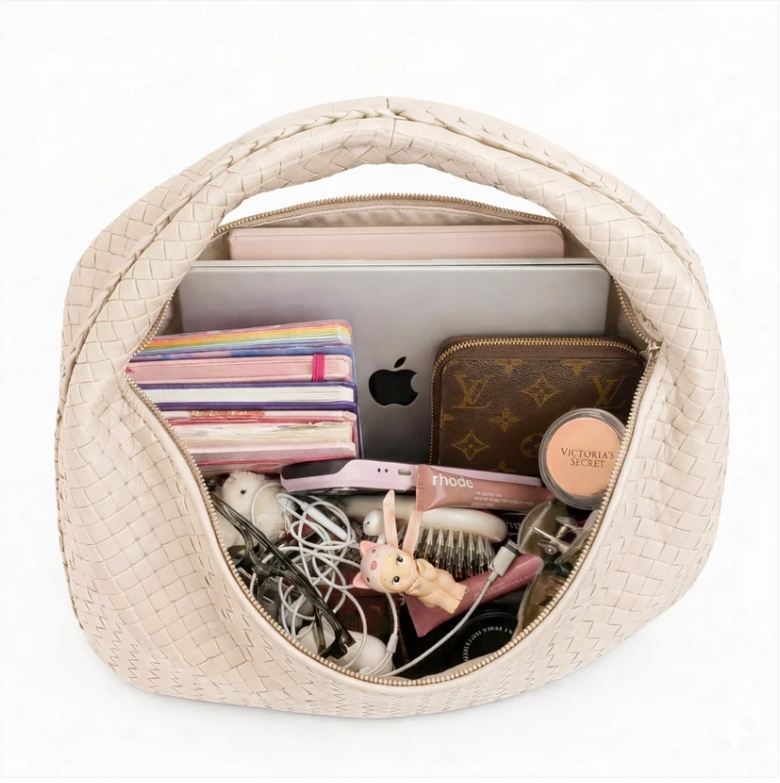 FIRENZE WOVEN SHELL BAG