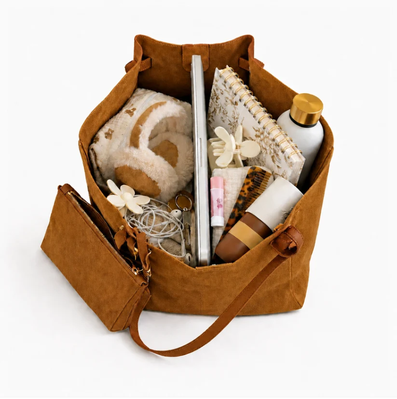Copenhagen Suede Bag
