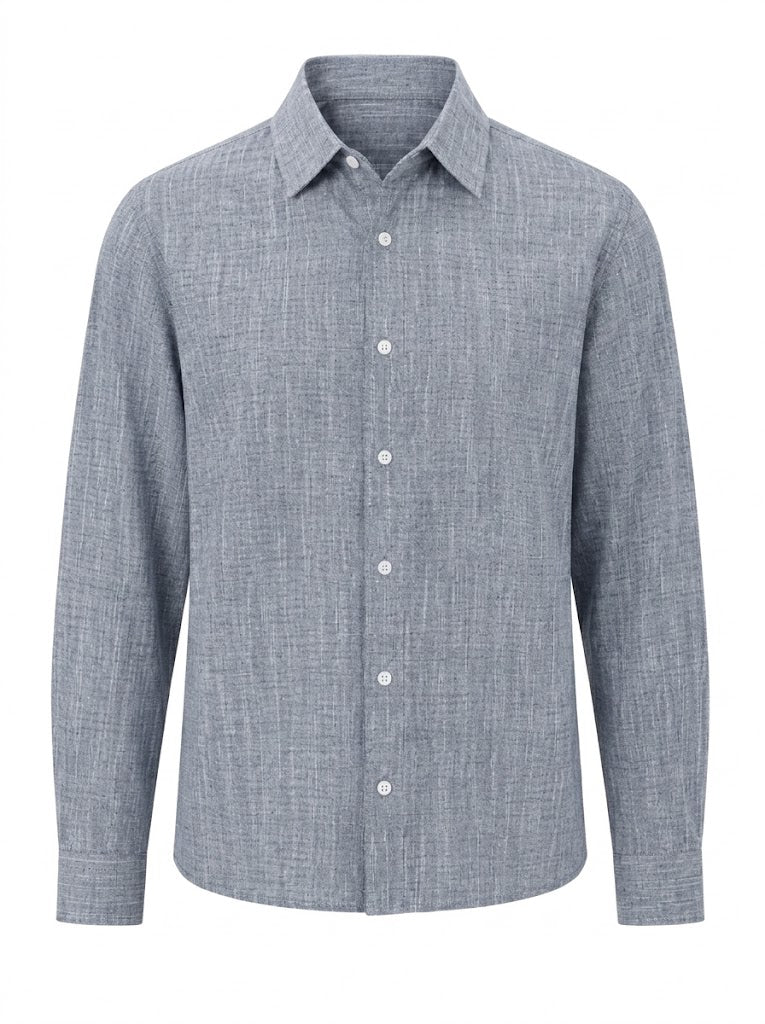TEXTURED MILANO HEMD