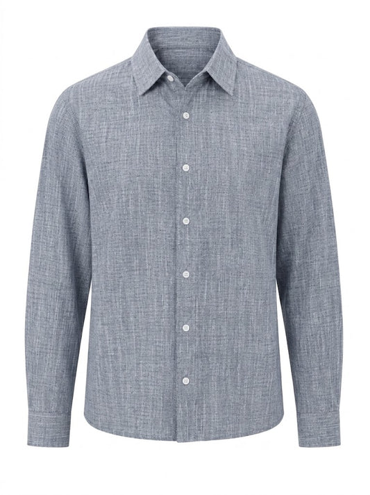 TEXTURED MILANO HEMD