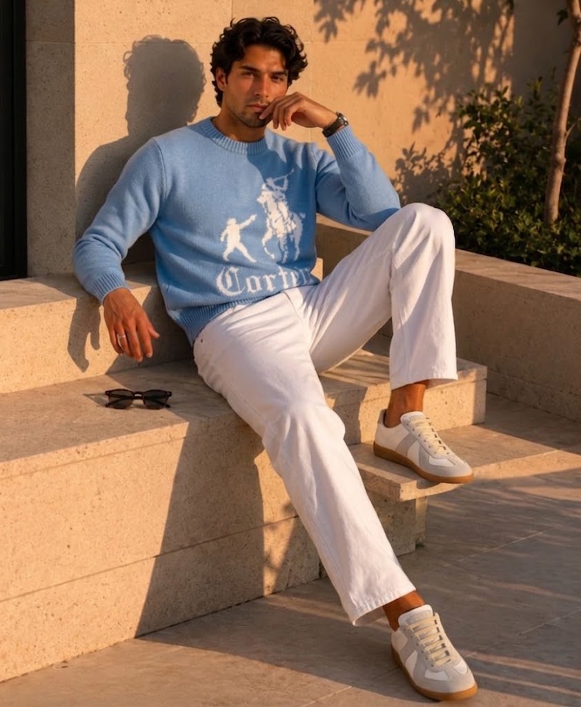 VIRALER CORTEIZ KNIT PULLOVER