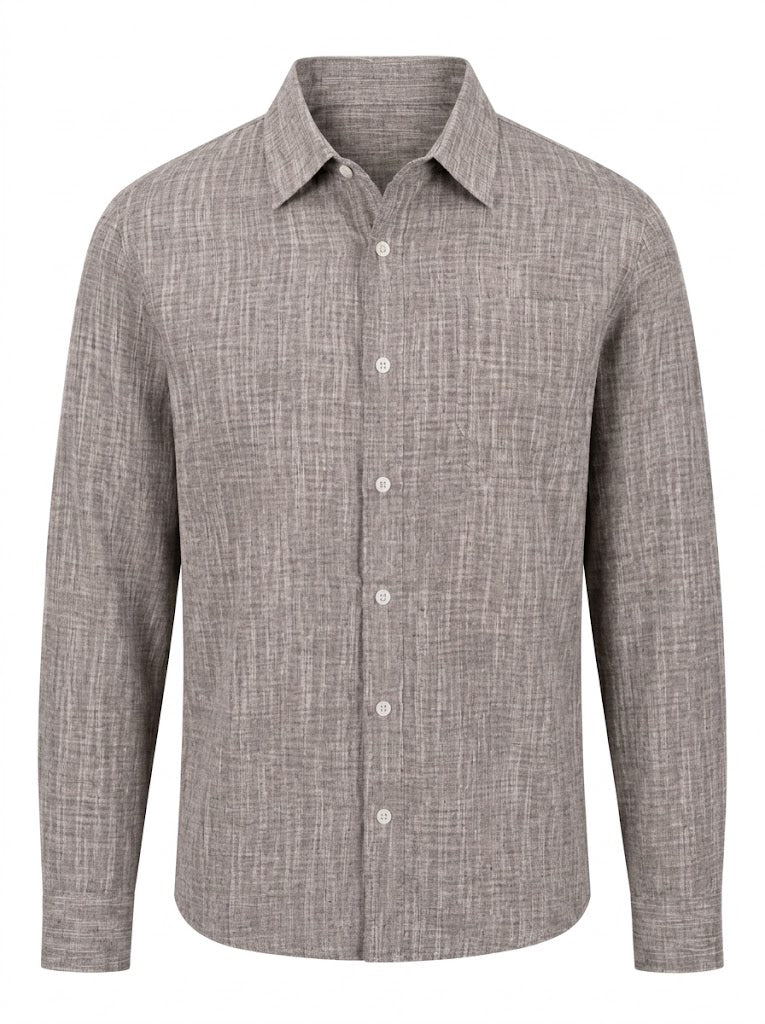TEXTURED MILANO HEMD