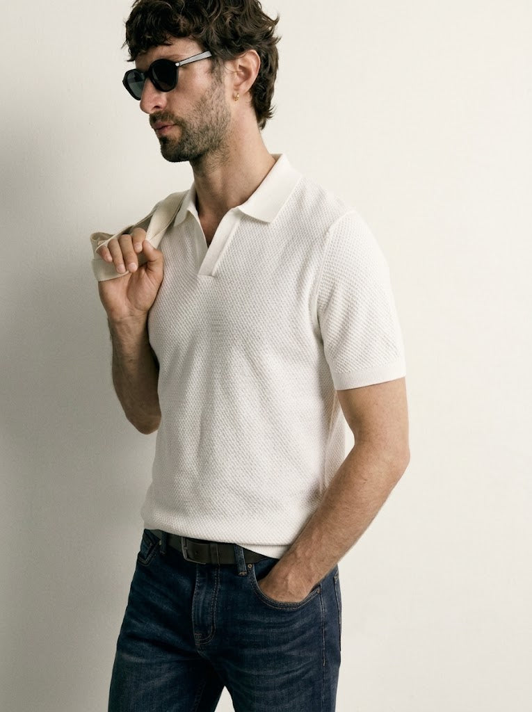VIRALES TEXTURED POLO