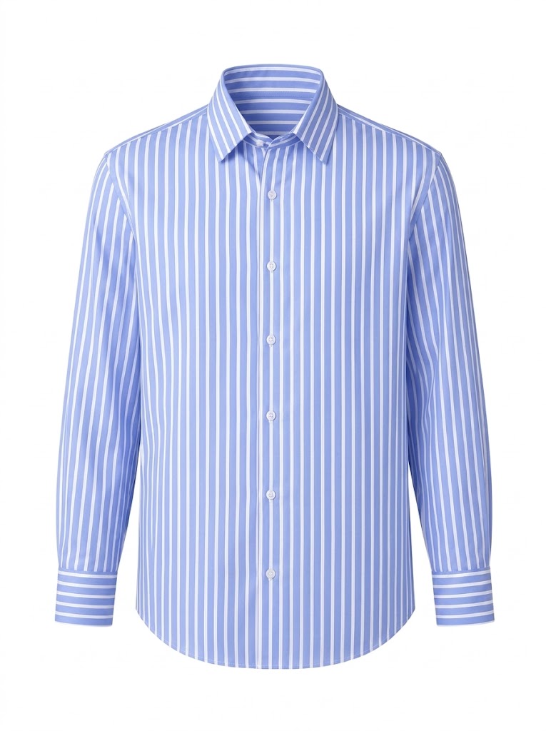 STRIPED DOWN OLD MONEY HEMD
