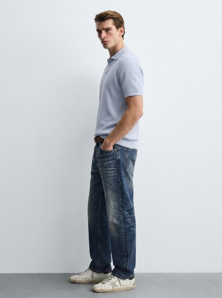 VIRALES TEXTURED POLO