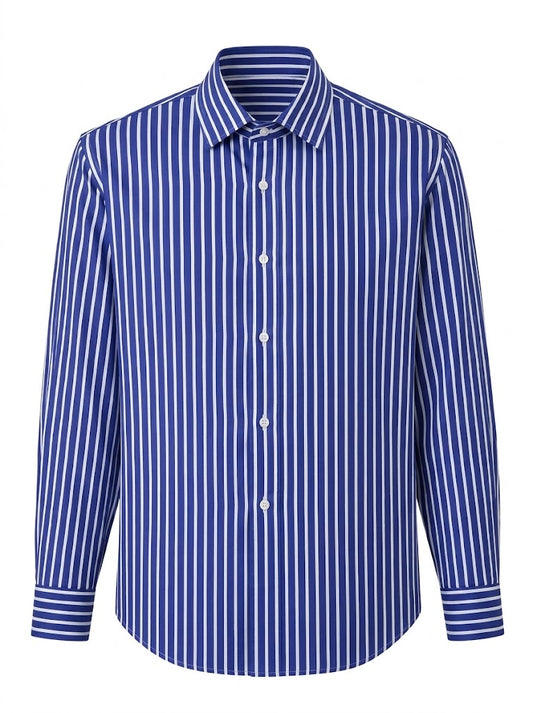 STRIPED DOWN OLD MONEY HEMD