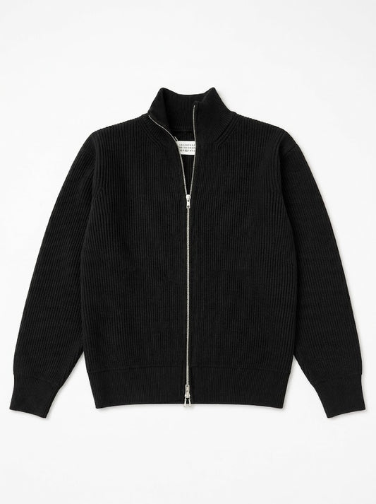 MILANO RIBBED ZIP KNIT