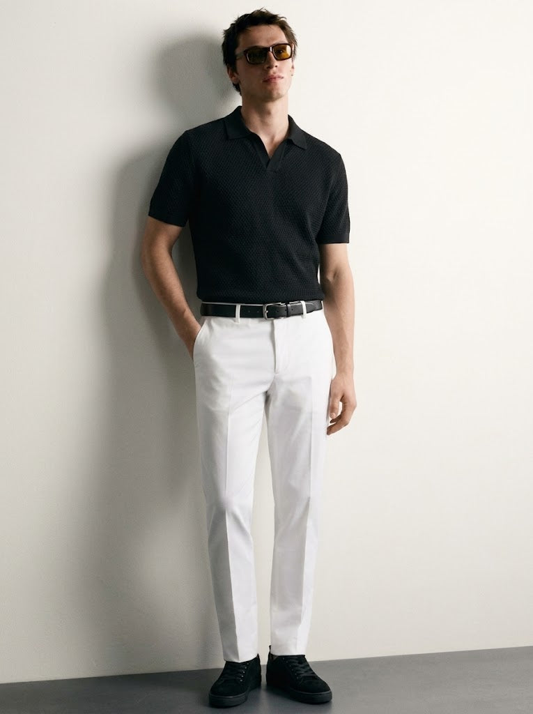 VIRALES TEXTURED POLO